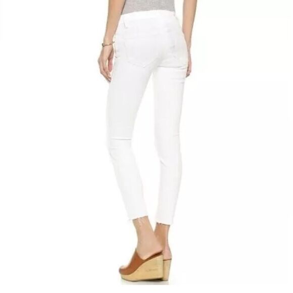 Paige White Verdugo Ankle Skinny Jeans Women Size 26 - Picture 3 of 16